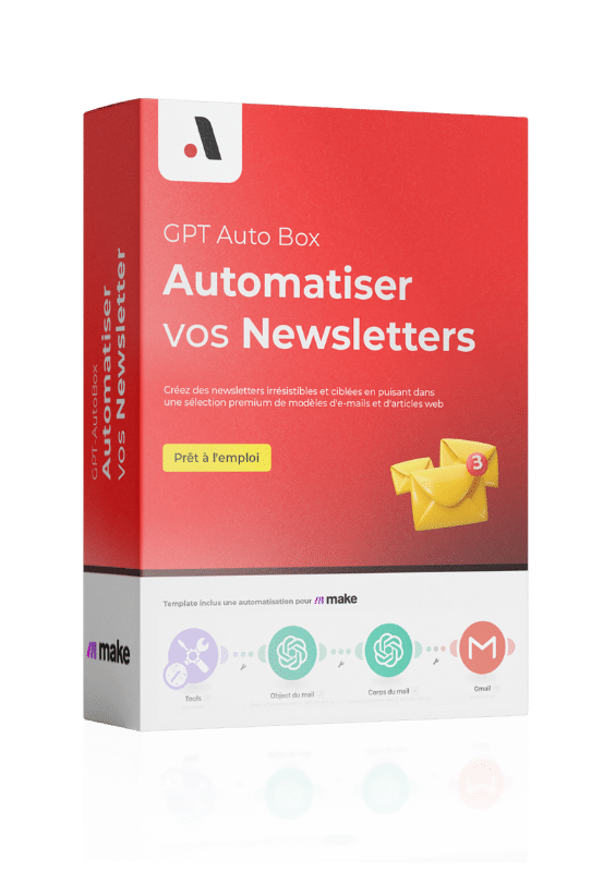 boite qui represente l'Automatiser la création de Newsletters