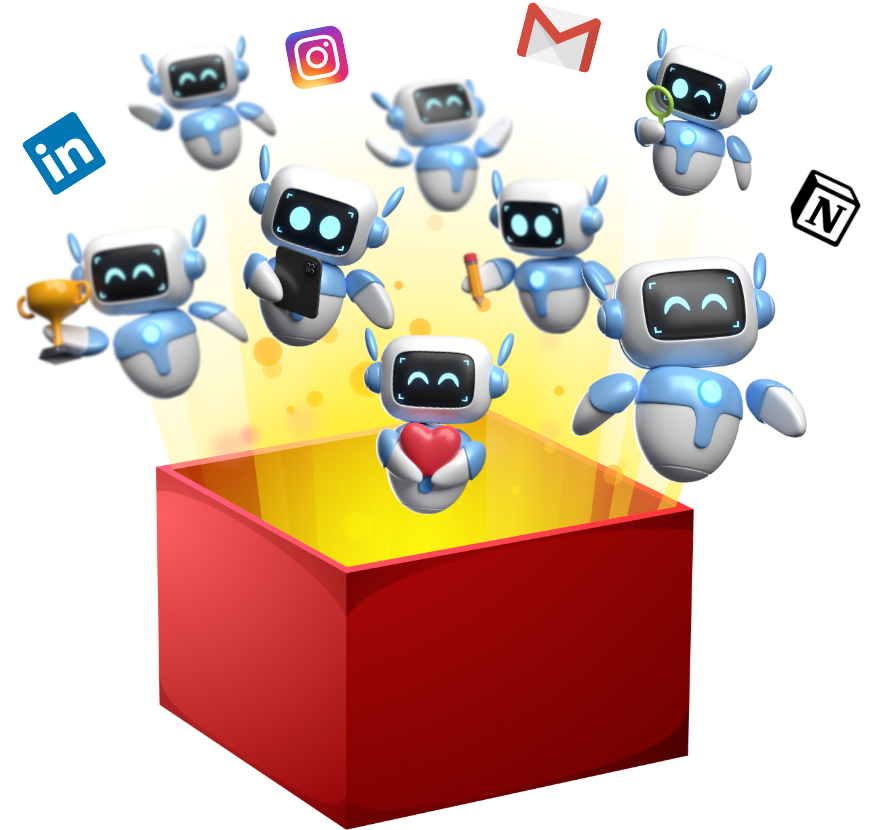 Différents robots
